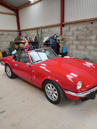 1975 Triumph Spitfire 1.5 Convertible 2dr Petrol Manual (71 bhp)