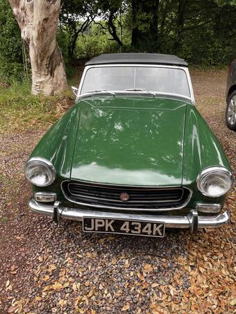 1972 MG Midget2dr 1.3
