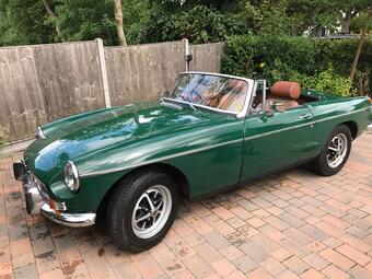 1972 MG MGB 1.8 Roadster Convertible 2dr Petrol Manual (97 bhp)