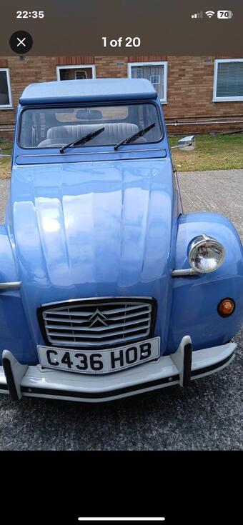1985 Citroen 2 CV 0.6 Special 4dr