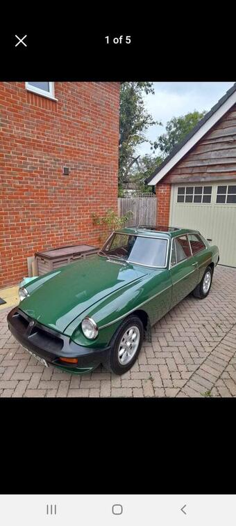 1978 MG MGB GT 1.8 2dr