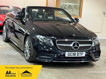 Mercedes-Benz E Class Convertible 3.0 E350d V6 AMG Line (Premium Plus) Cabriolet G-Tronic+ 4MATIC Euro 6 (s/s) 2dr