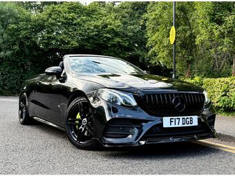 Mercedes-Benz E Class Convertible 2.0 E220d AMG Line (Premium) Cabriolet G-Tronic+ Euro 6 (s/s) 2dr