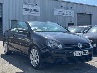 Volkswagen Golf Convertible 2.0 TDI BlueMotion Tech SE Cabriolet DSG Euro 5 (s/s) 2dr