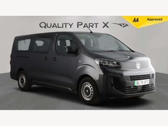 Vauxhall Vivaro Life Electric MPV 49kWh Combi XL MPV Auto LWB 5dr (9 Seat, 11kW Charger)