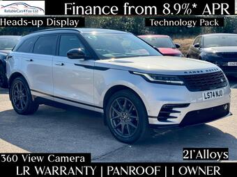 Land Rover Range Rover Velar SUV 2.0 P400e 19.2kWh Dynamic HSE Auto 4WD Euro 6 (s/s) 5dr