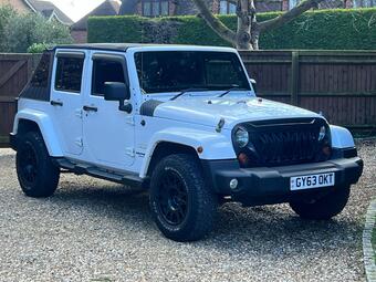 Jeep Wrangler SUV 2.8 CRD Sahara Auto 4WD Euro 5 4dr