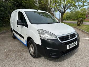 2018 PEUGEOT PARTNER 1.6 BLUEHDI 855 SE L1 5DR STOP AMP START 23 PHOTOS PEUGEOT... photo