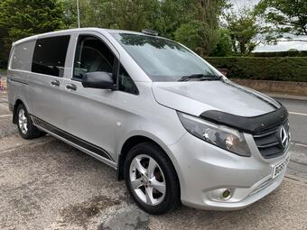 Mercedes-Benz Vito Combi Van 2.1 116 CDI Sport Crew Van G-Tronic+ RWD L2 Euro 6 (s/s) 5dr (LWB)