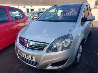 2000 Vauxhall Zafira 1.6 16v Exclusiv Euro 5 5dr