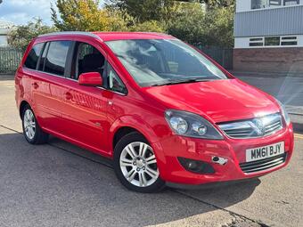 Vauxhall Zafira MPV 1.6 16V Design Euro 5 5dr (SNav)