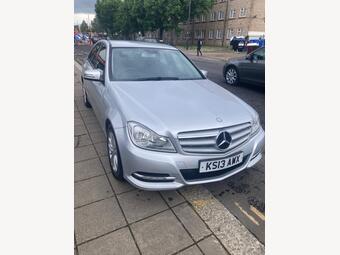 Mercedes-Benz C Class Saloon 1.6 C180 BlueEfficiency Executive SE G-Tronic+ Euro 5 (s/s) 4dr