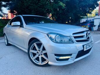 Mercedes-Benz C Class Coupe 2.1 C220 CDI AMG Sport G-Tronic+ Euro 5 (s/s) 2dr