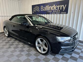 Audi A5 Cabriolet Convertible 2.0 TDI S line Special Edition Euro 5 (s/s) 2dr