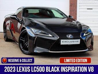 Lexus LC Coupe 5.0 500 V8 Black Inspiration Auto Euro 6 2dr