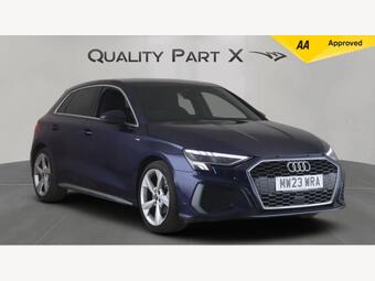 Audi A3 Hatchback 1.0 TFSI 30 S line Sportback S Tronic Euro 6 (s/s) 5dr