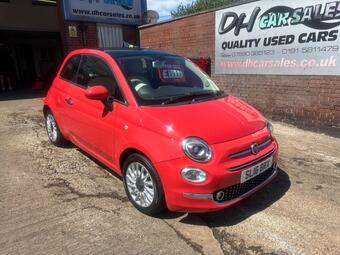 Fiat 500 Hatchback 1.2 Lounge Euro 6 (s/s) 3dr