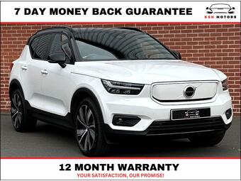 Volvo XC40 SUV Recharge Twin 82kWh Plus Auto AWD 5dr