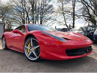 Ferrari 458 Coupe 4.5 Italia F1 DCT Euro 5 2dr