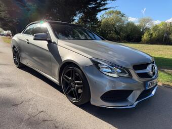 Mercedes-Benz E Class Convertible 3.0 E350d V6 BlueTEC AMG Line Cabriolet G-Tronic+ Euro 6 (s/s) 2dr