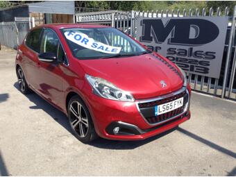 Peugeot 208 Hatchback 1.2 PureTech GT Line Euro 6 (s/s) 5dr