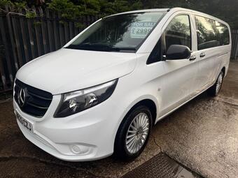 Mercedes-Benz Vito Minibus 2.0 114 CDI SELECT Tourer G-Tronic RWD L3 Euro 6 (s/s) 5dr