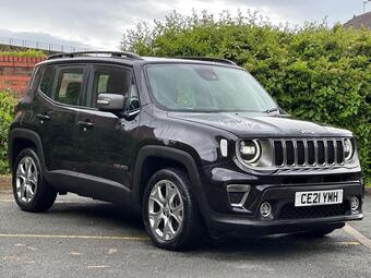 Jeep Renegade SUV 1.3 GSE T4 11.4kWh Limited Auto 4xe Euro 6 (s/s) 5dr