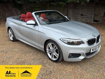 BMW 2 Series Convertible 2.0 220d M Sport Euro 6 (s/s) 2dr