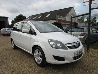 Vauxhall Zafira MPV 1.8 16V Exclusiv Euro 5 5dr