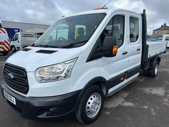 Ford Transit Chassis Cab 2.2 TDCi 350 1-Way Double Cab Tipper RWD L3 Euro 5 4dr (1-Way, 1-Stop, DRW)