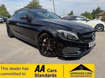 Mercedes-Benz C Class Coupe 2.0 C300 AMG Line (Premium Plus) 7G-Tronic+ Euro 6 (s/s) 2dr