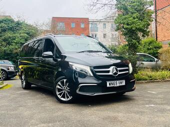 2019 MERCEDES V CLASS 2.0 V220D SPORT G TRONIC XLWB EURO 6 S S 5DR 8... photo