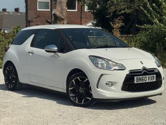 Citroen DS3 Hatchback 1.6 VTi White Euro 5 3dr