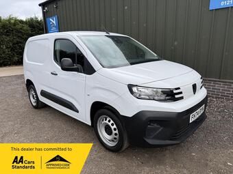 Peugeot Partner Panel Van 1.5 BlueHDi 1000 Professional Standard Panel Van SWB Euro 6 (s/s) 5dr