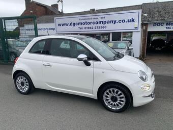 Fiat 500 Hatchback 1.2 Lounge Euro 6 (s/s) 3dr
