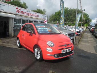 Fiat 500 Hatchback 1.2 Lounge Euro 6 (s/s) 3dr