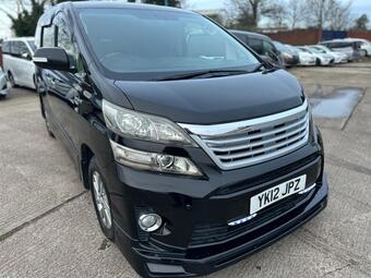 2012 VELLFIRE 2.4 5DR 69 PHOTOS TOYOTA VELLFIRE 2.4 5DR HYBRID 7 SEATS ULEZ... photo