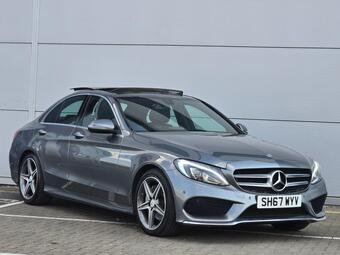 Mercedes-Benz C Class Saloon 2.1 C220d AMG Line (Premium) G-Tronic+ Euro 6 (s/s) 4dr