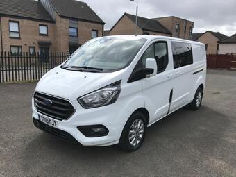 Ford Transit Custom Combi Van 2.0 320 EcoBlue Limited Crew Van L2 H1 Euro 6 5dr (6 Seat)
