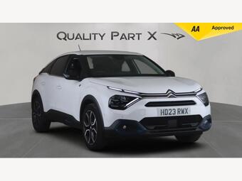 Citroen e-C4 Hatchback 50kWh Shine Plus Auto 5dr (7.4kW Charger)
