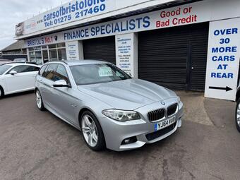 2014 BMW 5 SERIES 2.0 520D M SPORT TOURING AUTO EURO 6 S S 5DR 48... photo