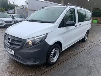 Mercedes-Benz Vito Minibus 2.1 114 CDI PRO Tourer G-Tronic RWD L2 Euro 6 (s/s) 5dr (LWB)