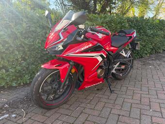 2019 honda cbr500r euro 4 471cc 12 photos  cbr500r euro 4 471cc 6000 miles just been serviced £3,990 2019 (69) reg... photo