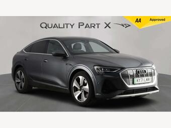 Audi e-tron SUV 55 S line Sportback Auto quattro 5dr 95kWh (11kW Charger)