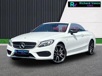 Mercedes-Benz C Class Convertible 3.0 C43 V6 AMG Cabriolet G-Tronic+ 4MATIC Euro 6 (s/s) 2dr