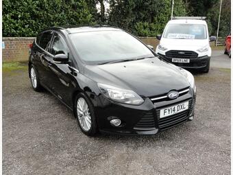 2014 FOCUS 1.6 TDCI ZETEC NAVIGATOR HATCHBACK 5DR DIESEL MANUAL EURO 5 S S... photo