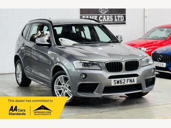 BMW X3 SUV 2.0 20d M Sport Auto xDrive Euro 5 (s/s) 5dr