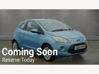 2014 KA 1.2 ZETEC HATCHBACK 3DR PETROL MANUAL EURO 5 S S 69 PS... photo