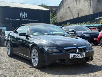 BMW 6 Series Convertible 4.8 650i V8 Auto Euro 4 2dr