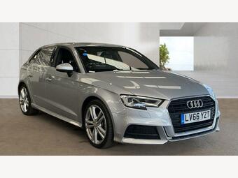 Audi A3 Hatchback 1.6 TDI S line Sportback S Tronic Euro 6 (s/s) 5dr